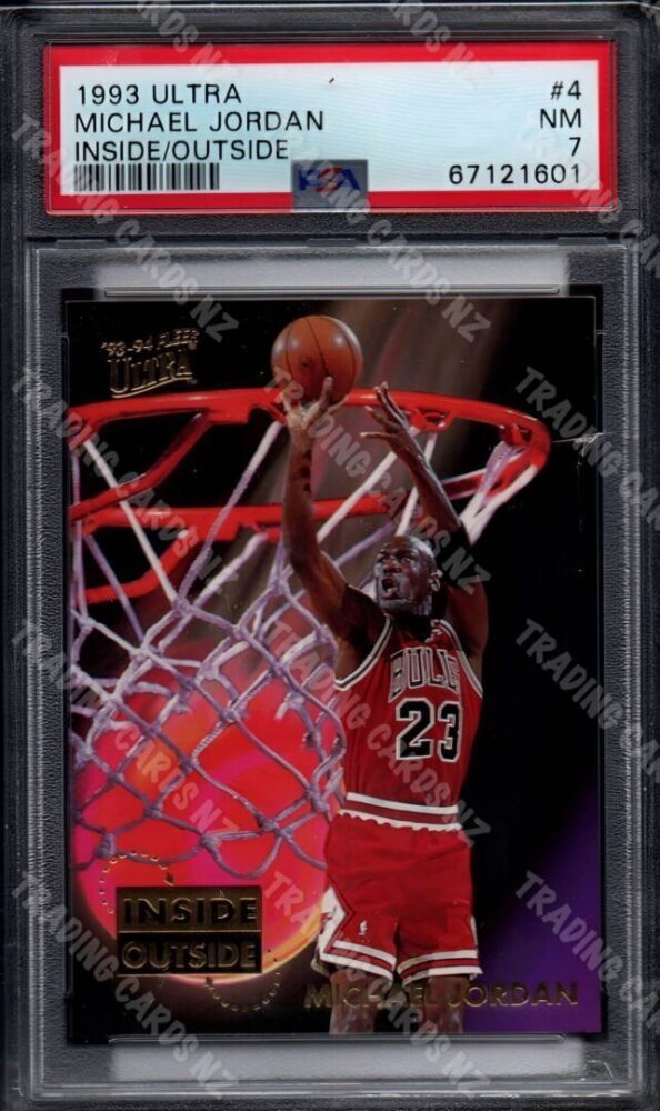 Michael Jordan - 1993-94 Fleer Ultra - Inside Outside #4 PSA 7