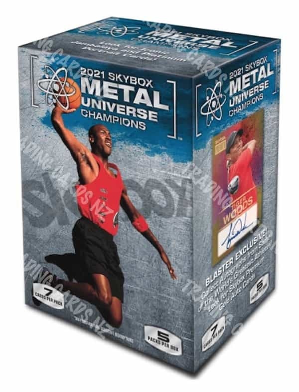 2021 Upper Deck Skybox Metal Universe Champions 5-Pack Blaster Box