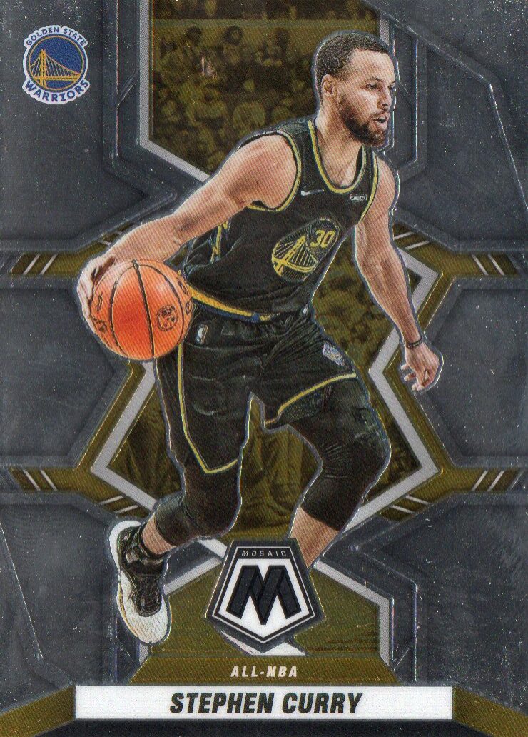 Stephen Curry - 2021-22 Panini Mosaic #284