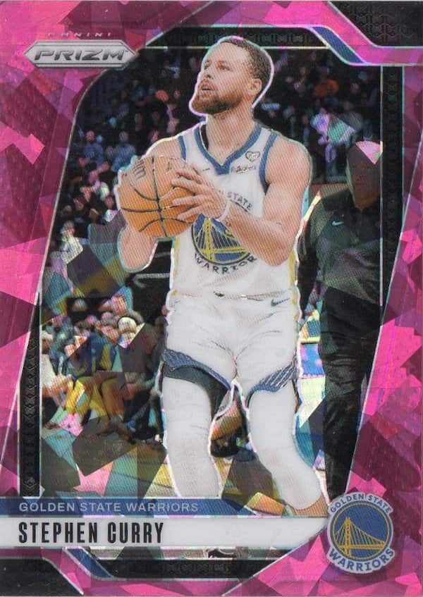 Stephen Curry - 2024-25 Panini Prizm - Pink Ice Prizm #134